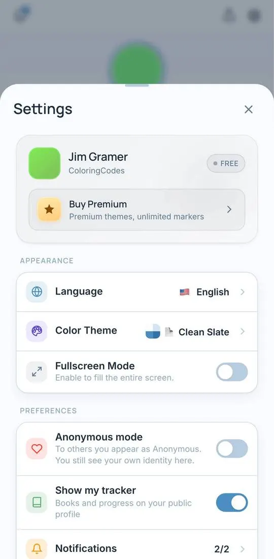 Coloring Codes, screen 3