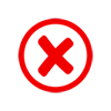 ❌