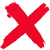 ❌