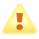 ⚠️