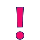 ❗