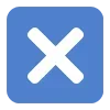 ❌