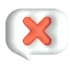 ❎