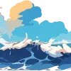 🌊