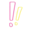 ❕