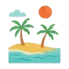 🏖