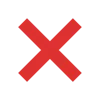 ❌