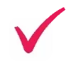 ✅