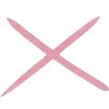 ❌