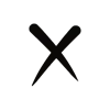 ❌