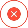❌