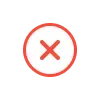 ❌