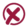 ❌