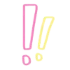 ❕