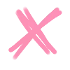 ❌