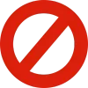 ❌