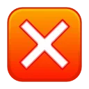 ❌
