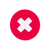 ❌