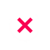 ❌