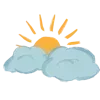 🌥️