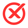 ❌