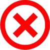 ❌
