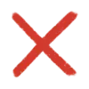 ❌