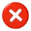 ❌