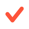 ✔