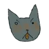 😾