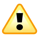 ⚠️