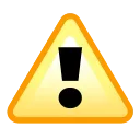 ⚠️