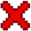 ❌