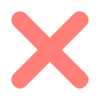 ❌