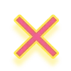❌