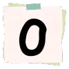 0⃣