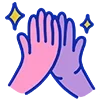 🤚