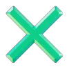 ❌