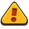 ⚠️