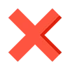 ❌