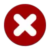 ❌