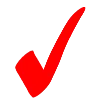 ✔