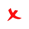 ❌