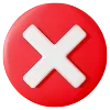 ❌