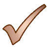 ✔