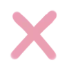 ❌