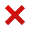 ❌