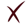 ❌