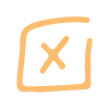 ❌