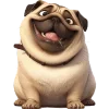 Милый Мопс — Telegram emoji pack